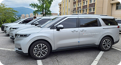 광주광역시시각장애인연합회에서 진행하는 광주광역시시각장애인+지원센터 사업의 차량 현황 사진2